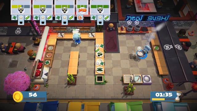 Overcooked 2  - Level 1-3 Walkthrough