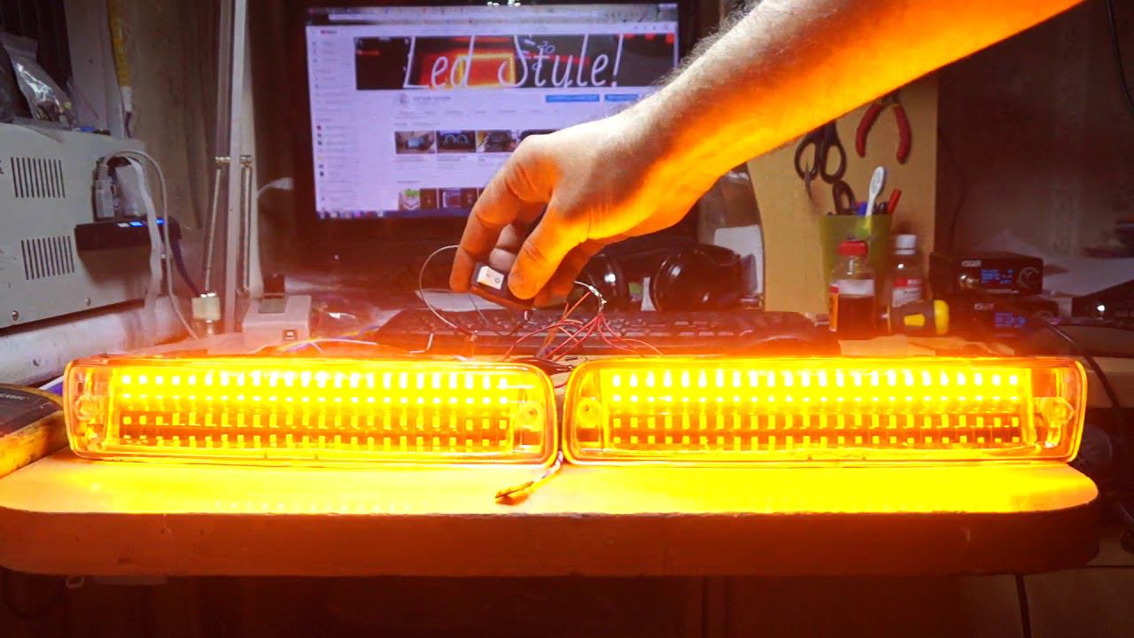 Toyota Land Cruiser 80 ДХО+динамический поворот+ габариты