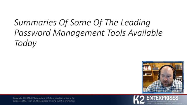 The Best Password Management Tools - Why And How You Should Use Them! - Part 2