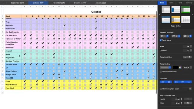 Cozy Plan With Me | October 2019 | Aesthetically Pleasing