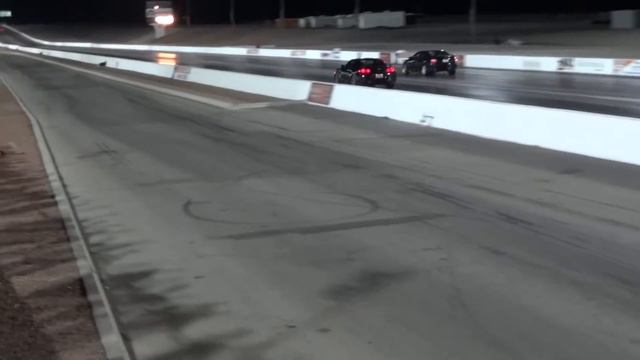 2005 GTO Pulls Away From 2011 Skyline GT-R 1/4 Mile