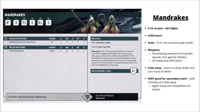 Drukhari In Warhammer 40K 10th Edition - Full Index Rules Review + Datasheets