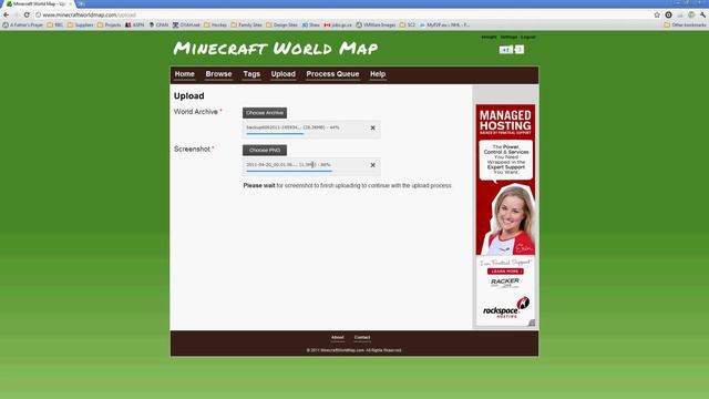 Minecraft World Map - Upload Tutorial