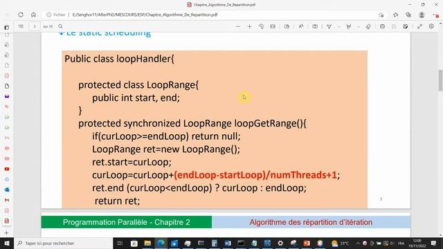 Programmation Parallèle - Cas Pratique De Calcul De PI - Master IABD -1 ESP DAKAR