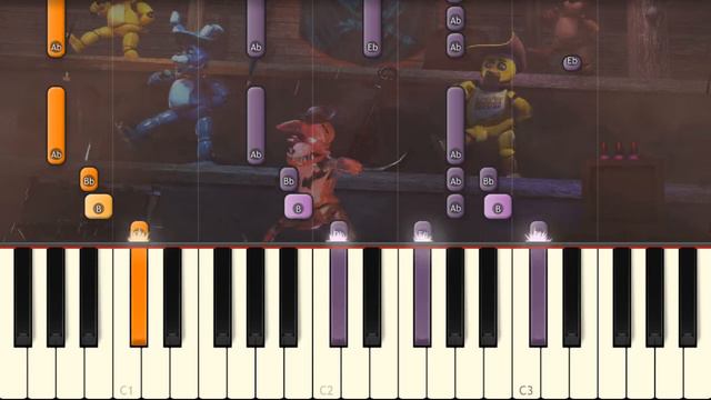 FOXY And FNAF Gang Singing Sea Shanty - Five Nights At Freddy's