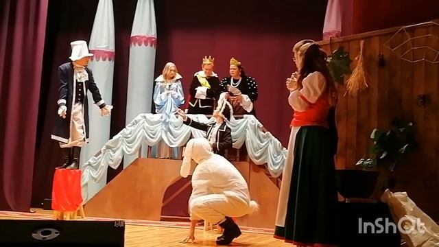 Спектакль(Лизочка, принцесса Ирис)!