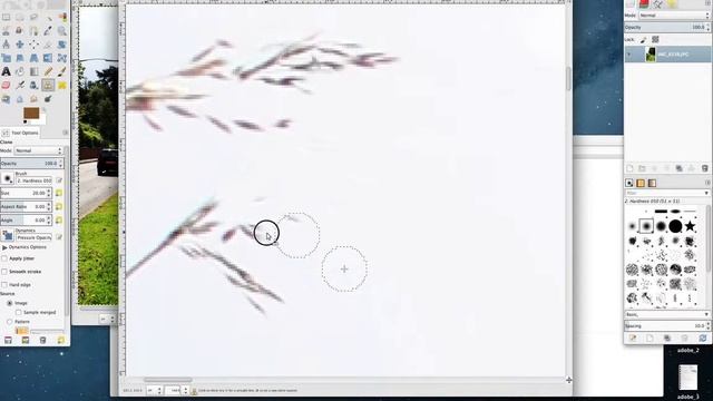 Gimp 2.8 - Preping Stock Images