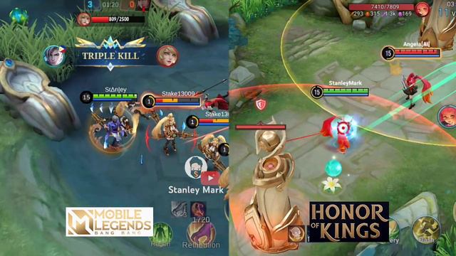 HONOR OF KINGS VS MOBILE LEGENDS SOUND EFFECTS