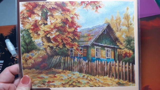 30.Вышивальная неделя 23.10-29.10.2023/старты, финиш, покупки, процессы, 