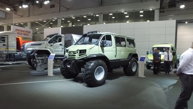 Комтранс 2017: ГАЗон, ГАЗели,  Уралы и Вепри Next