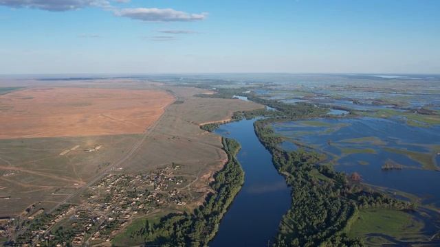 ПОЛОВОДЬЕ 2022 на АХТУБЕ. ПРИРОДА ЮГА РОССИИ. АЭРОСЪЕМКА