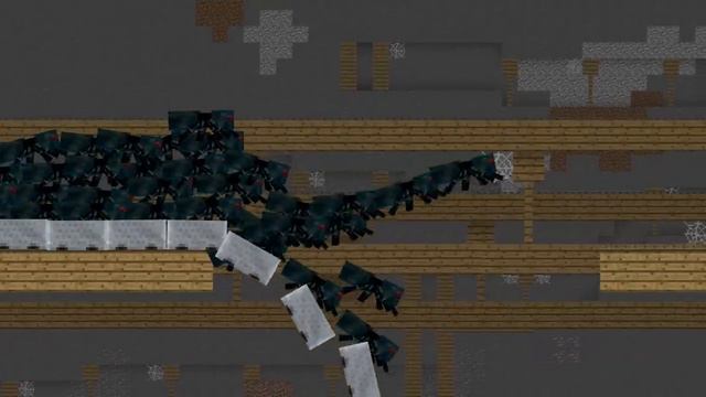 Американские горки Пещерных пауков. Анимация против Майнкрафта (Эпизод 14)