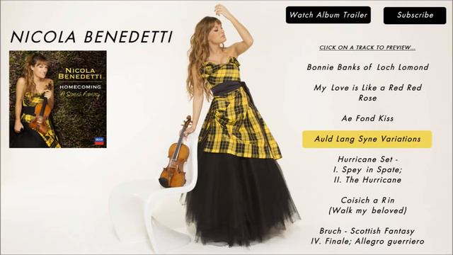 Nicola Benedetti - Homecoming: A Scottish Fantasy Album Sampler