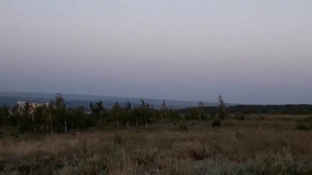 Восход Солнца над Саратовом