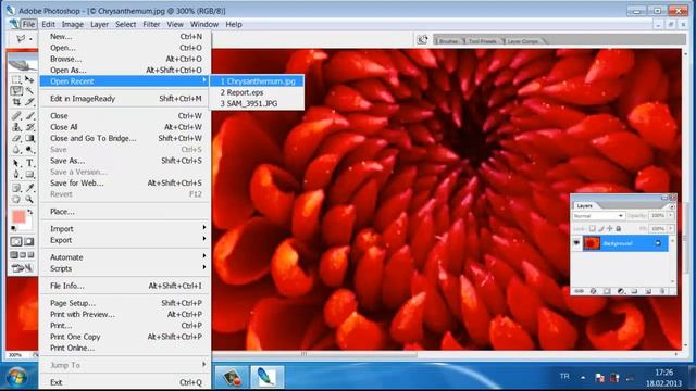 Adobe Photoshop Cs 2 Dersleri File Menüsü