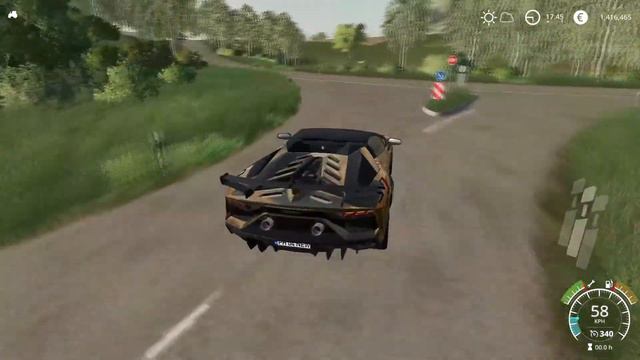 Lamborghini Aventador SVJ Roadster | Farming Simulator 19