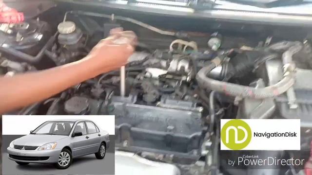 Mitsubishi Lancer GLX Plug Change NGK DIY