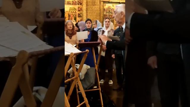 Под кров твой,Владычице.         М. Ипполитов-Иванов. Хор под управлением С.И.Беликова.  21.09.2023