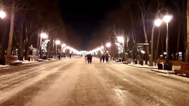 Харьков. Интересные места для посещения. Парк Горького 2022 зима