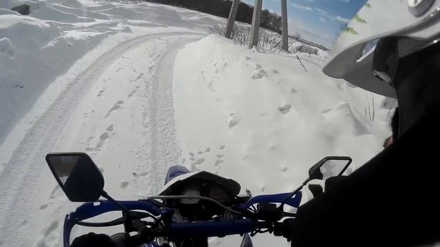 Последний день зимы на IRBIS TTR250R | 28.02.2015