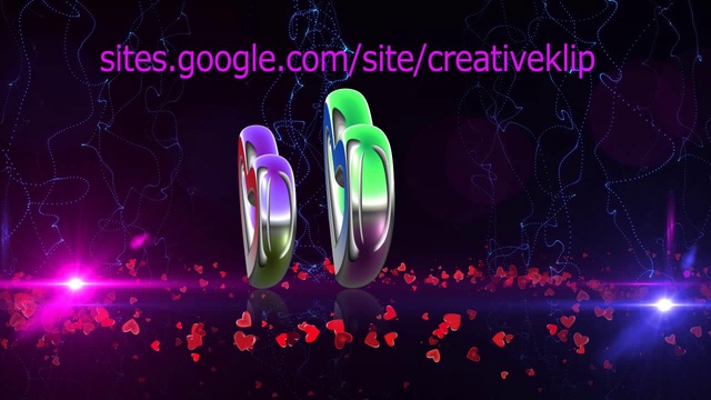 Футаж два сердца - Footage Two Hearts