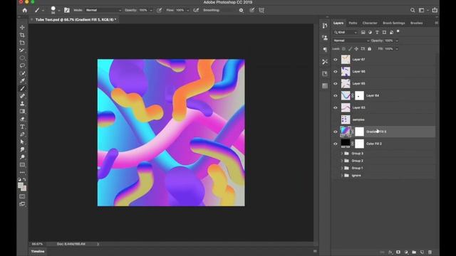3D Liquid Poster Design - Photoshop Tutorial