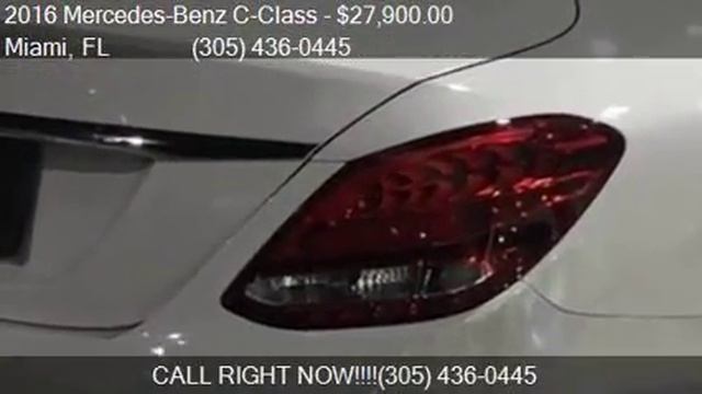 2016 Mercedes-Benz C-Class C300 4dr Sedan For Sale In Miami,
