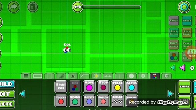 Как поменять цвет фона, пола, покрытия пола в GEOMETRY DASH