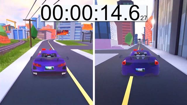 Ray 9 Speed Test  Roblox Jailbreak