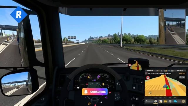 ETS2 - New Volvo FH Globetrotter XL Transporting 34t Industrial Cable Reel From Naples To Parma ?