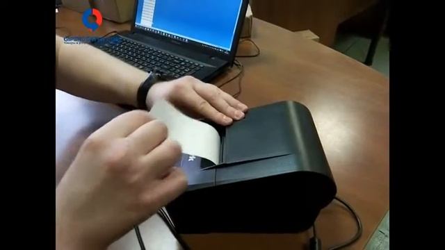 Принтер чеков SPARK-PP-2058.2UW. Проверим ширину печати. GIPERCENTER.COM