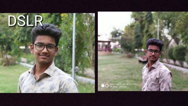 DSLR V/S Redmi Note 5 Pro | Camera Comparison | Bokeh Effect | Dual Camera | In Hindi | ACTN