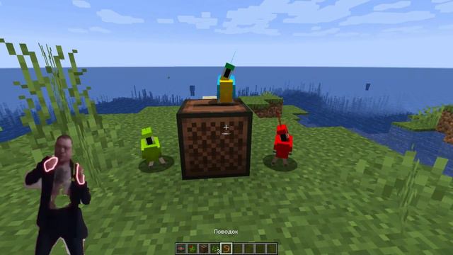 Танец попугаев из Minecraft`а подходит под любую музыку