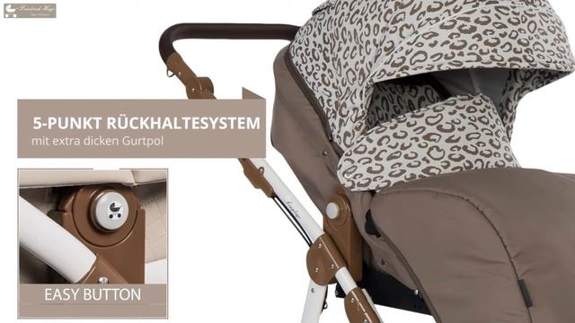 Friedrich Hugo | Easy Comfort | 4 In 1 Kinderwagen-Kombi