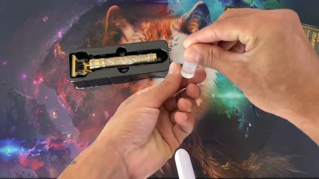 Máquina De Acabamento Hair Trimmer Sem Fio Barbear Cabelo Pezinho