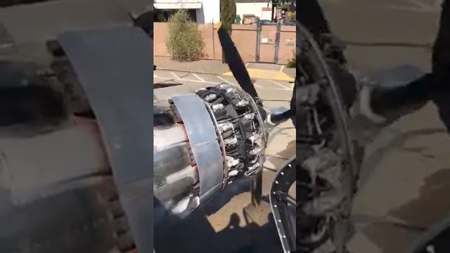 A-26 Invader Sweet Eloise II #1 Engine Spit Run