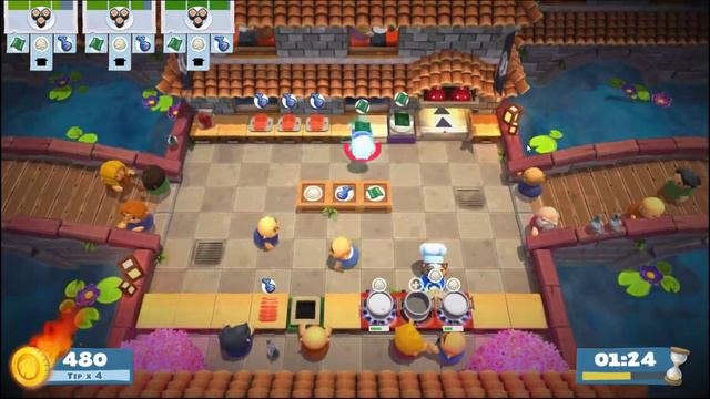 Overcooked! 2#2 - Make Sushi