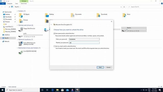 Windows 10 Bitlocker - Disk Şifreleme