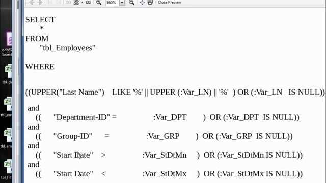 LibreOffice Base 94 odb94 MySQL Searchform