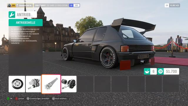 FORZA HORIZON  4 Tuning Peugeot 205 Turbo 16 Forza Edition