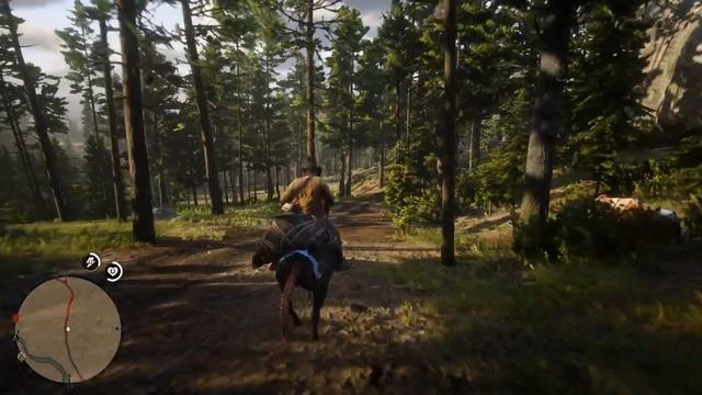 Red Dead Redemption 2. Прохождение. Часть 31 (Помог охотнику)