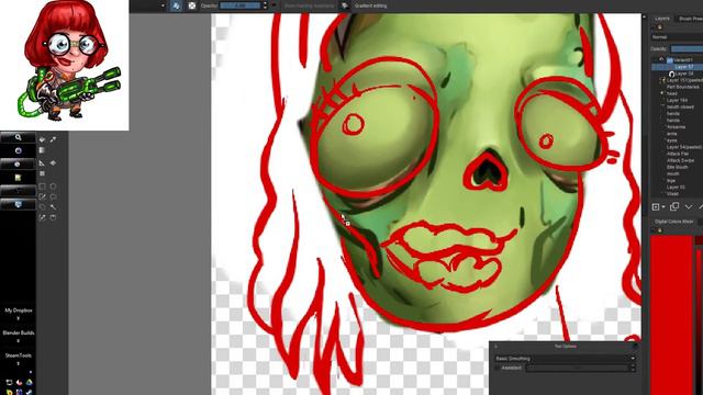 Ray's The Dead Character Painting - Ghost Duster 2 / 2