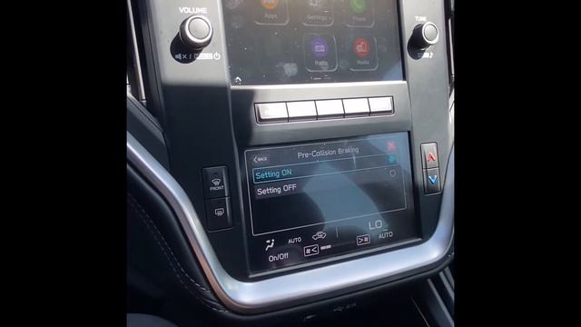 How To Disable Pre-Collision Braking On Your Subaru