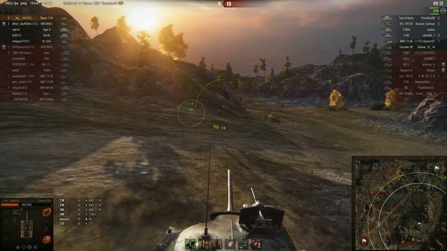 Škoda T 50, Карелия, Стандартный бой