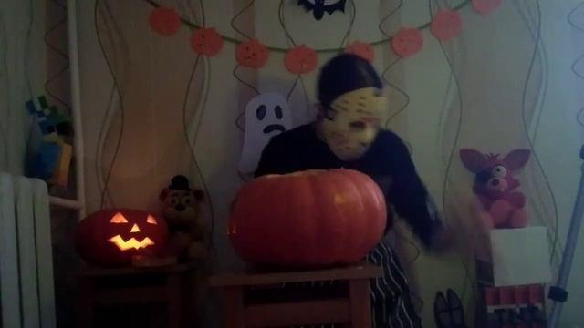 Хэллоуин-выпуск. выризаем тыкву на Хеллоуин ???