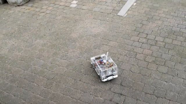 Test 6: First Test Of The Rc Car With Our Own H-bridge Pcb (lmd18200)