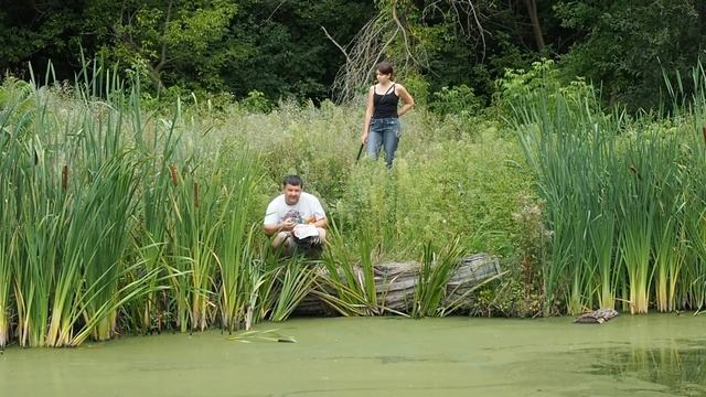 пруд своими силами часть 31 ( весенние зарисовки )