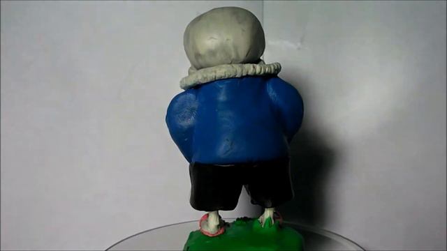 Undertale Санс из пластилина