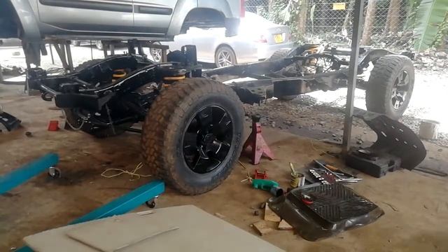 Nissan Patrol Y61 Restoration Assembly 7