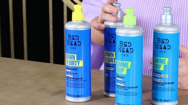 [NOVO] TIGI Down N Dirty E Gimme Grip | Para Que Tipo De Cabelo E Como Usar.